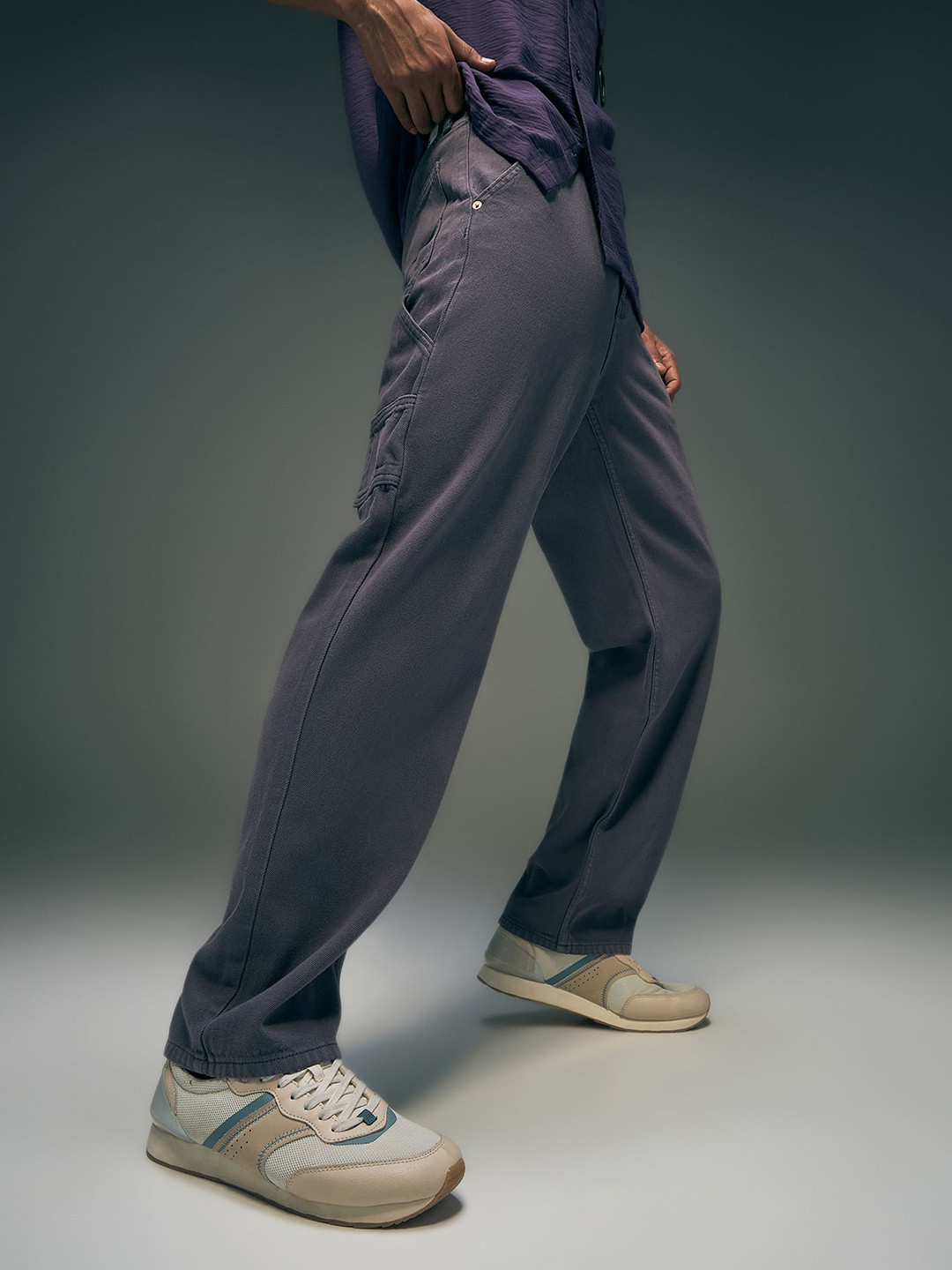 Flying Machine Men Classic Relaxed Fit Mid Rise Jeans