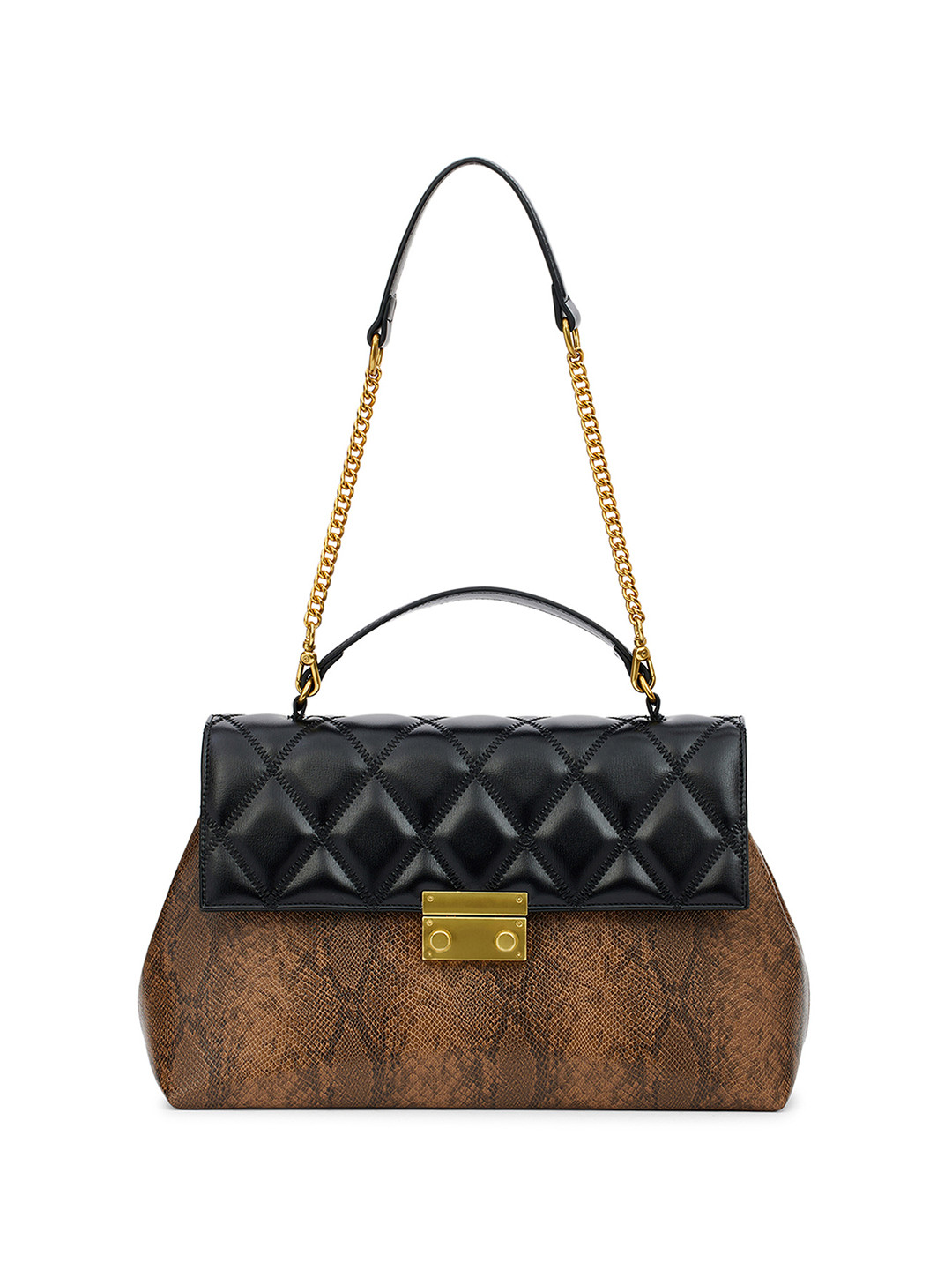 MIRAGGIO River Beige Shoulder Bag With Detachable Strap