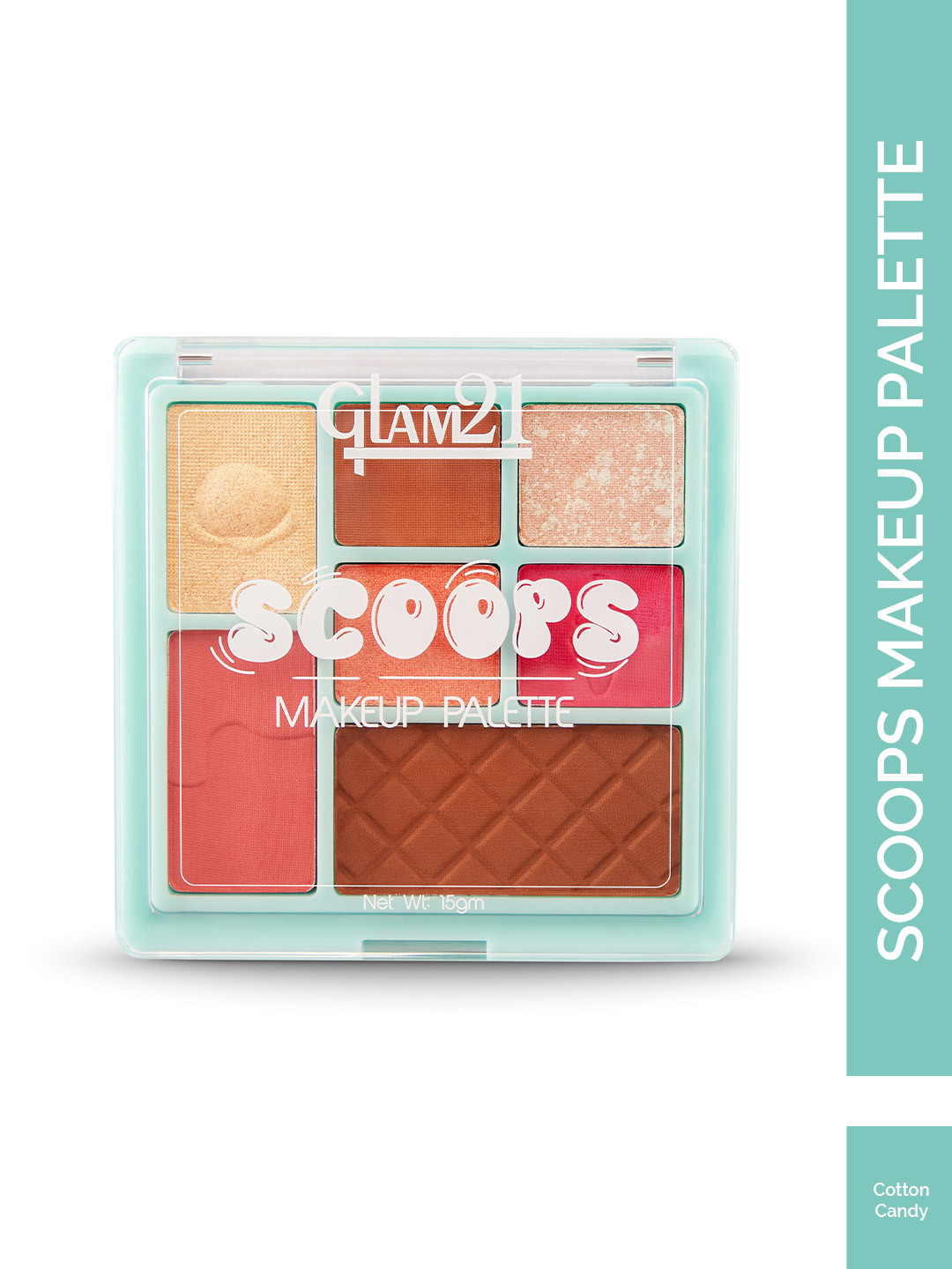 GLAM21 Scoops Makeup Palette 15g - Cotton Candy