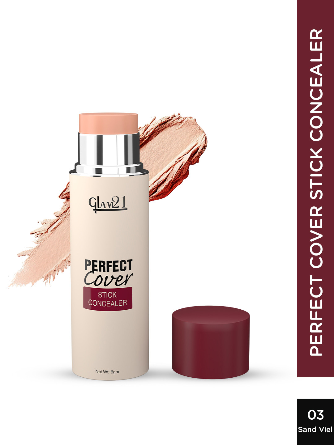 GLAM21 Perfect Cover Waterproof Stick Concealer - 6 g -  SandVie - 03