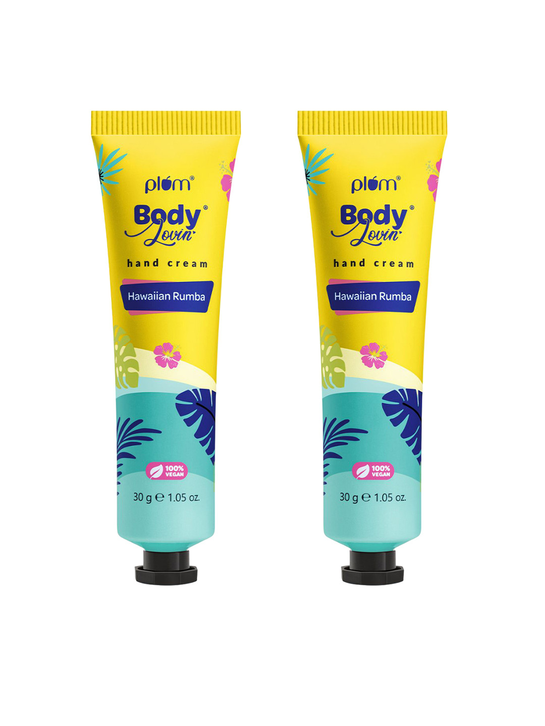 Plum Bodylovin Set of 2 Hand Cream with Shea Butter 30 g each - Hawaiian Rumba