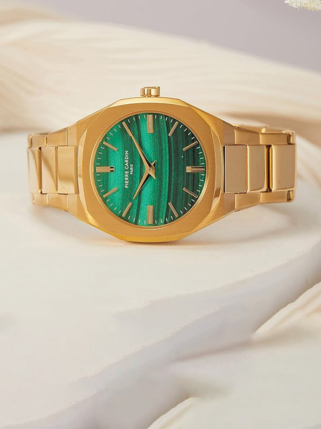 pierre cardin Women Dial & Stainless Steel Straps Analogue Multi Function Watch CF.1008.MG.1