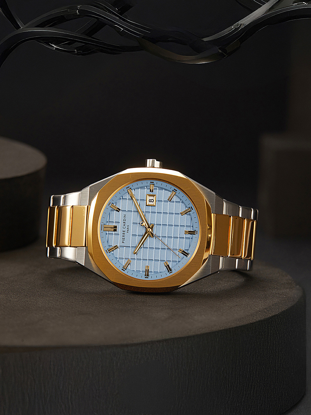 pierre cardin Men Dial & Stainless Steel Straps Analogue Multi Function Watch CF.1000.MU.1