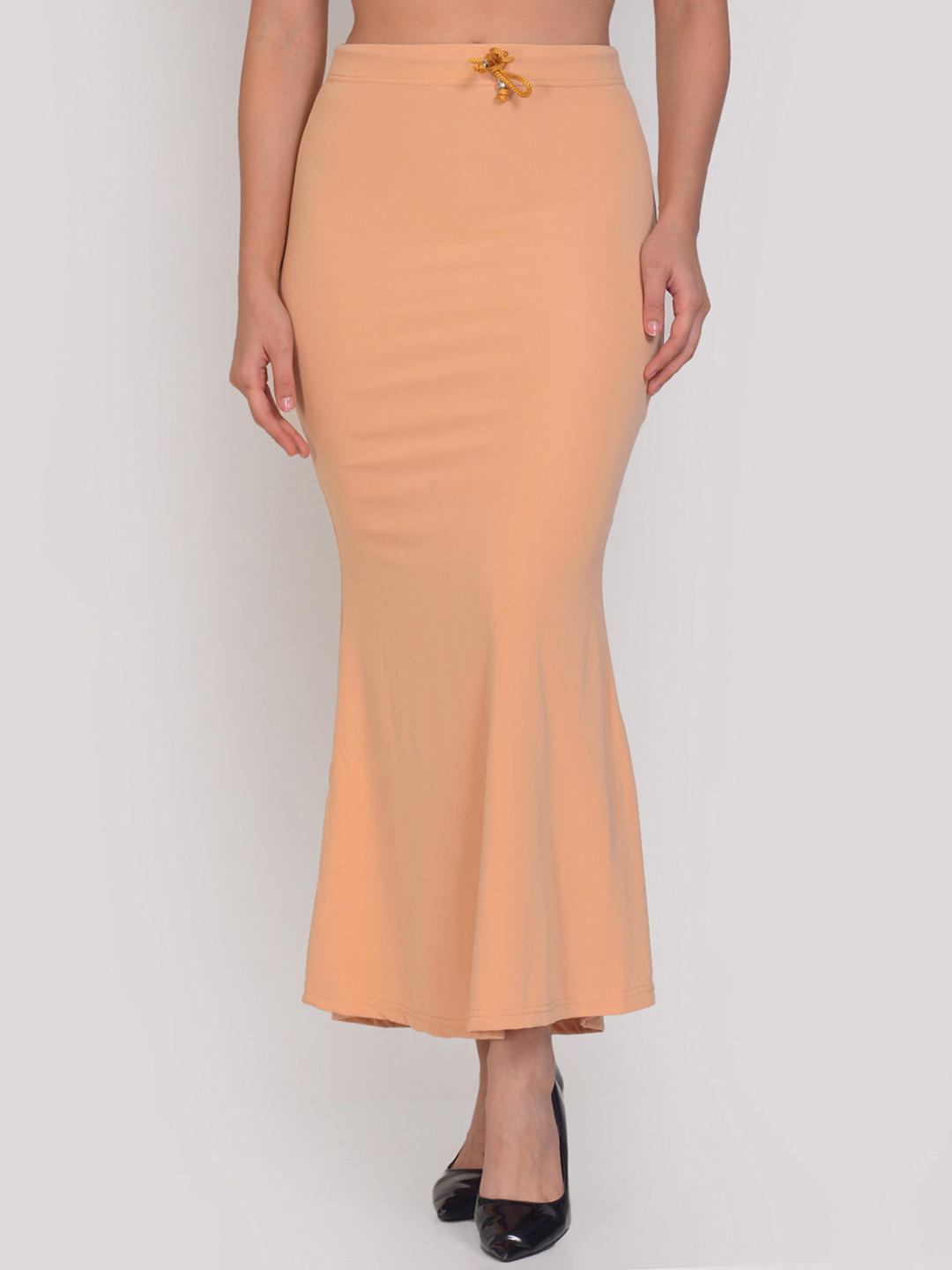 HOT BEES Women Stretchable Seamless Saree Shapewear