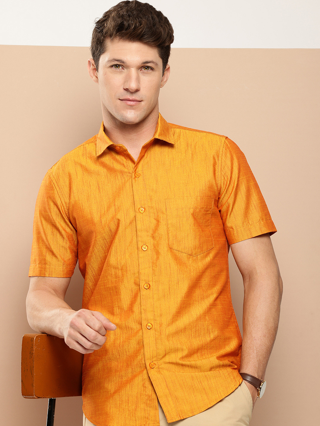 INVICTUS Men Slim Fit Casual Shirt