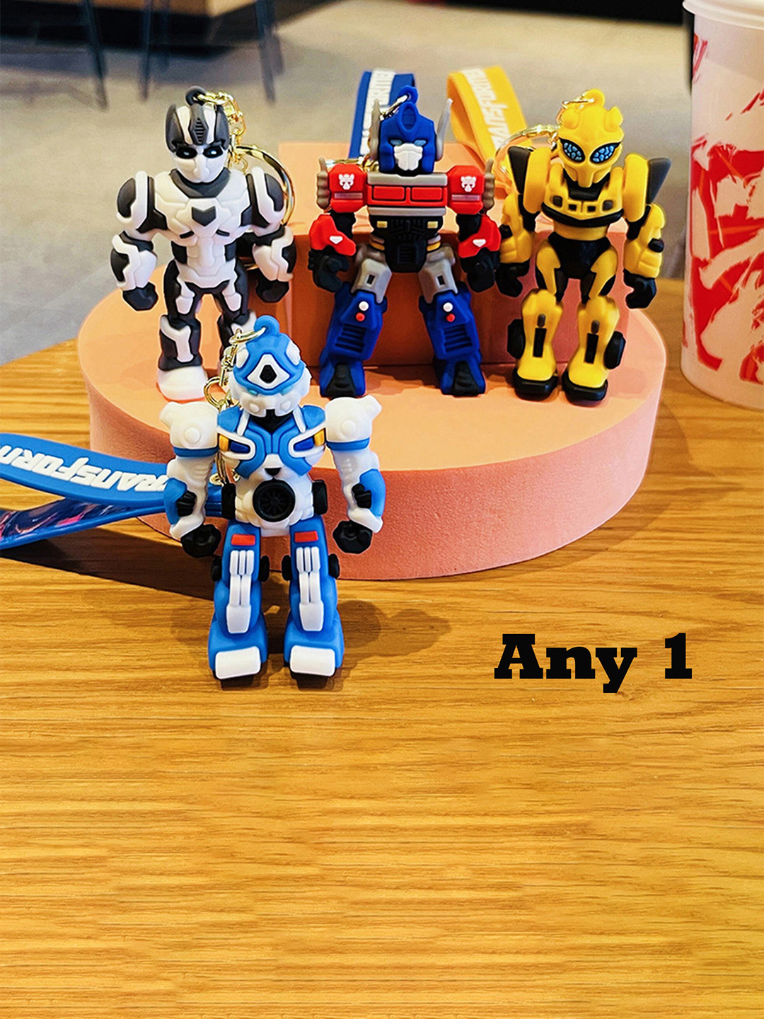 Flenzy  Stormtrooper  Cartoon Keychain With Silicone Belt