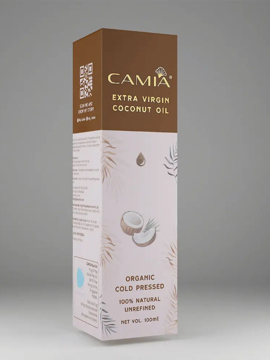 CAMIA Cold Pressed Anti Ageing Castor Oil Extra Virgin - 250 ml