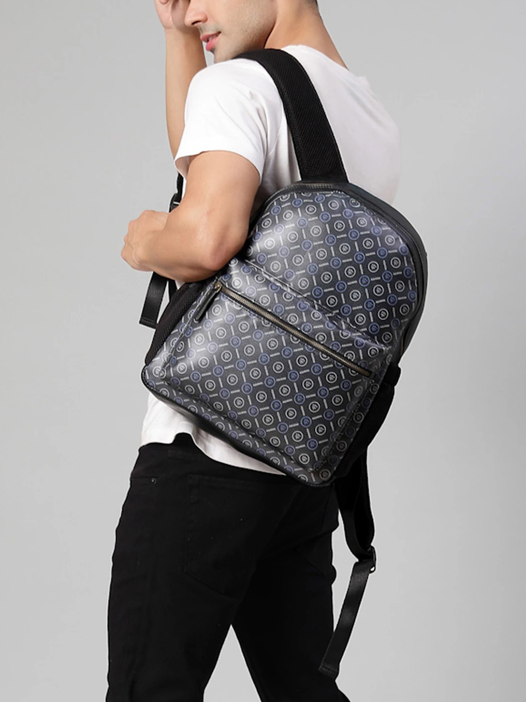 AQUATAN Men Brand Logo Backpack