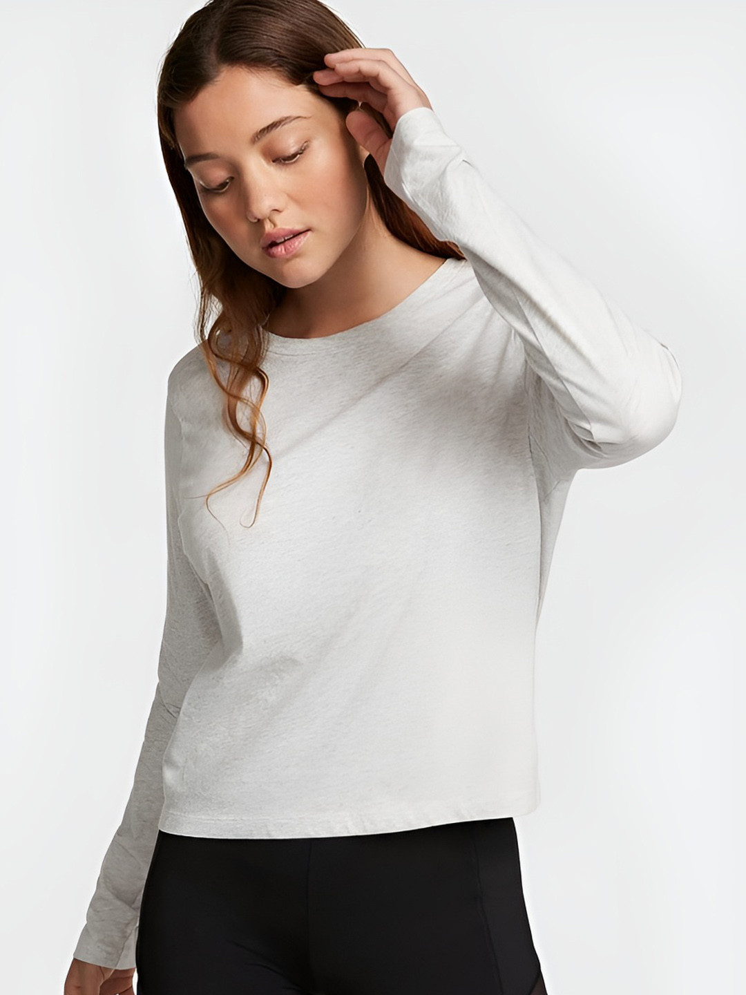 Victoria's Secret PINK Cotton Long-Sleeve T-Shirt