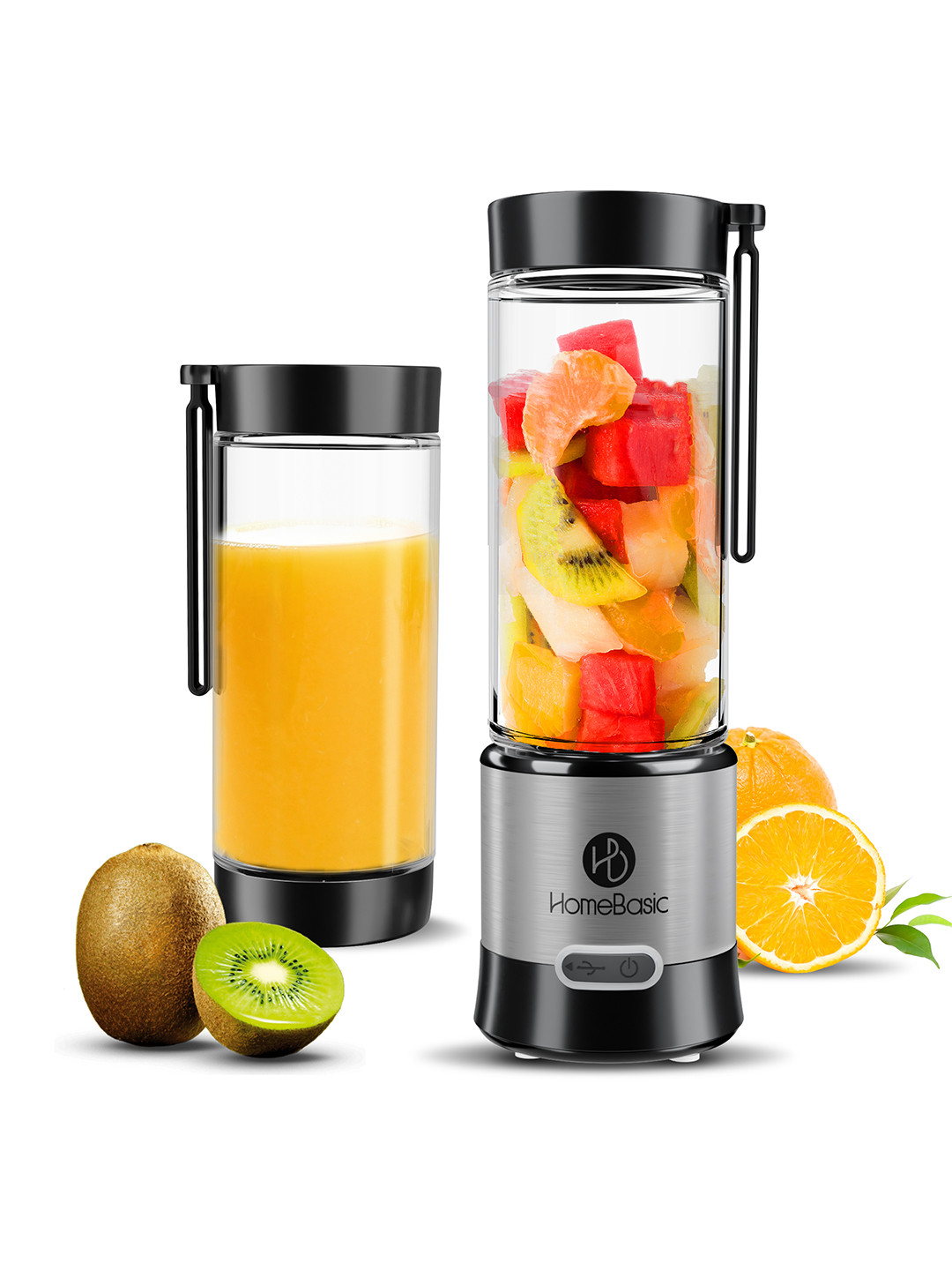 Homebasics Black Plastic Portable Blending Wet Grinder-126W