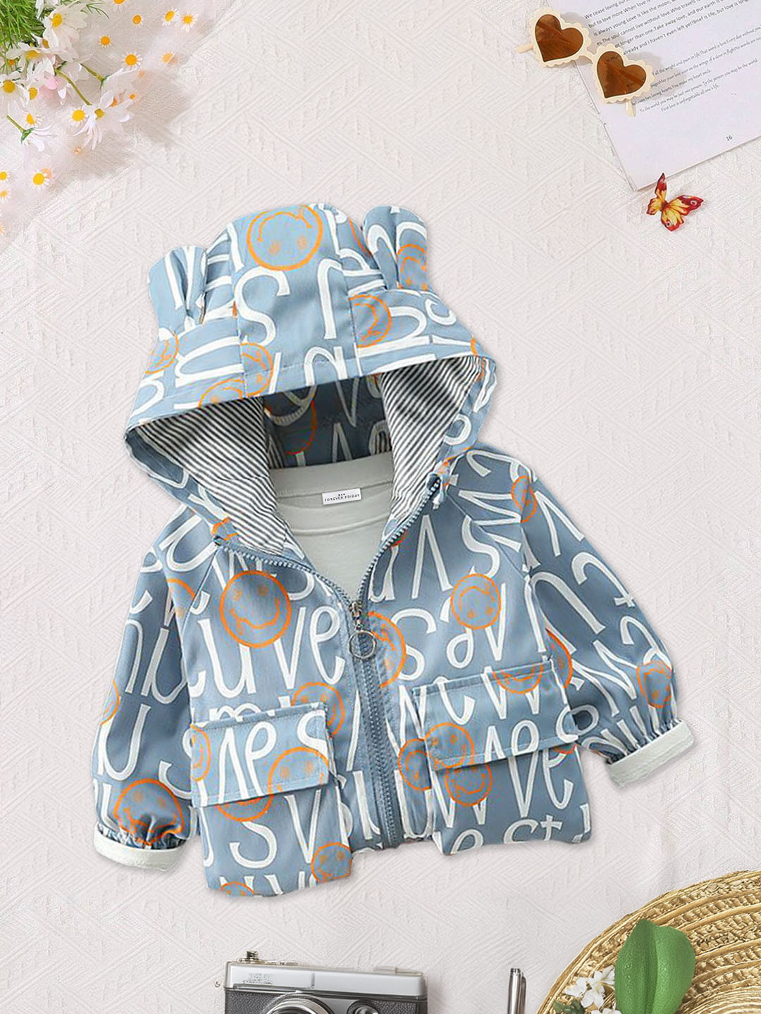 FOREVER FRIDAY Boys Bomber with Patchwork Jacket