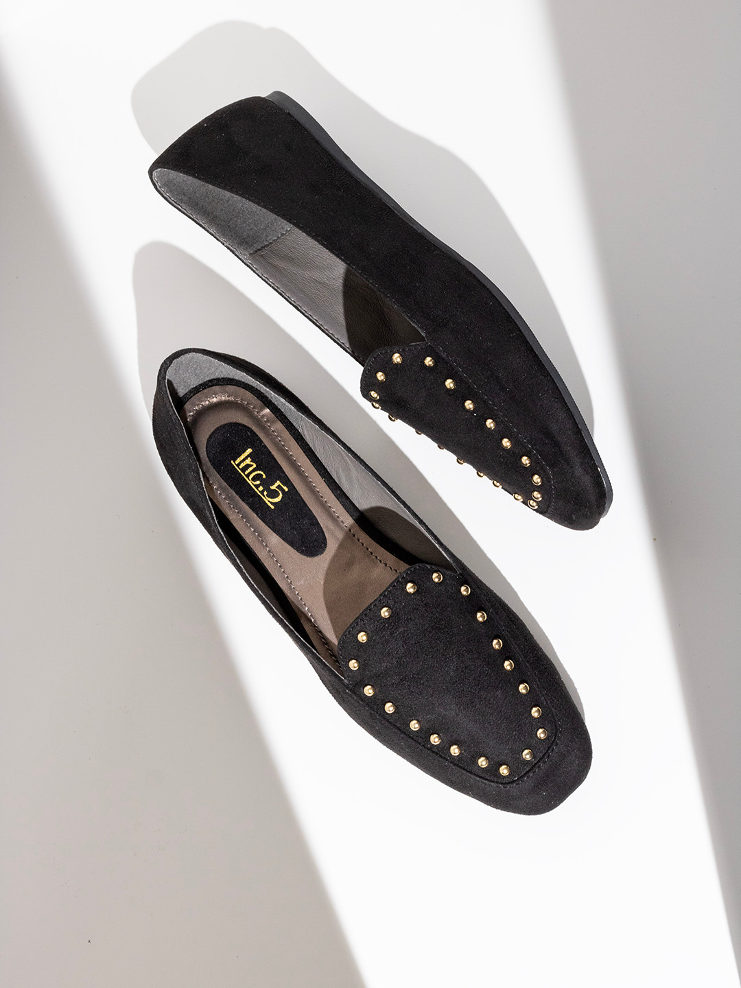 Inc 5 Women Embellished Square Toe Loafers