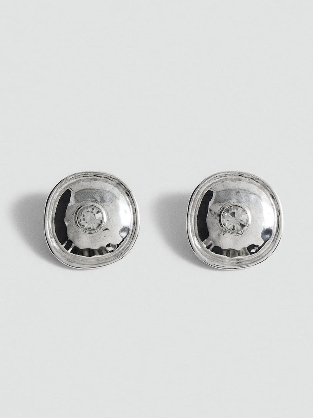 MANGO Crystal Coin Circular Studs