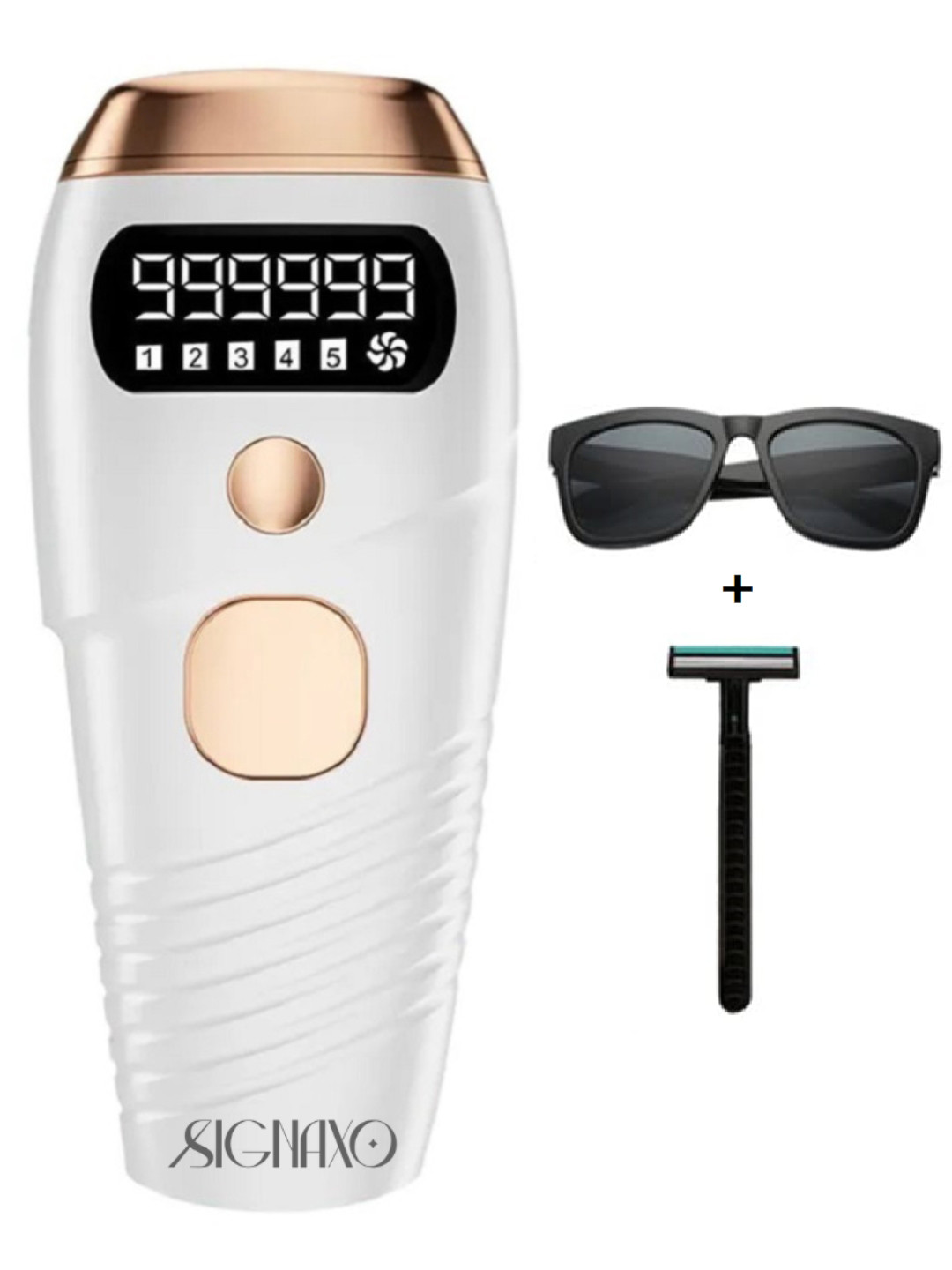 SIGNAXO Shine IPL Permanent Laser Hair Removal Machine With 999,999 Flashes for Home Use