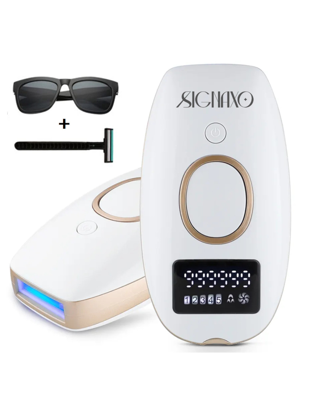 SIGNAXO Flow IPL Permanent Laser Hair Removal Machine With 9,99,999 Flashes for Home Use