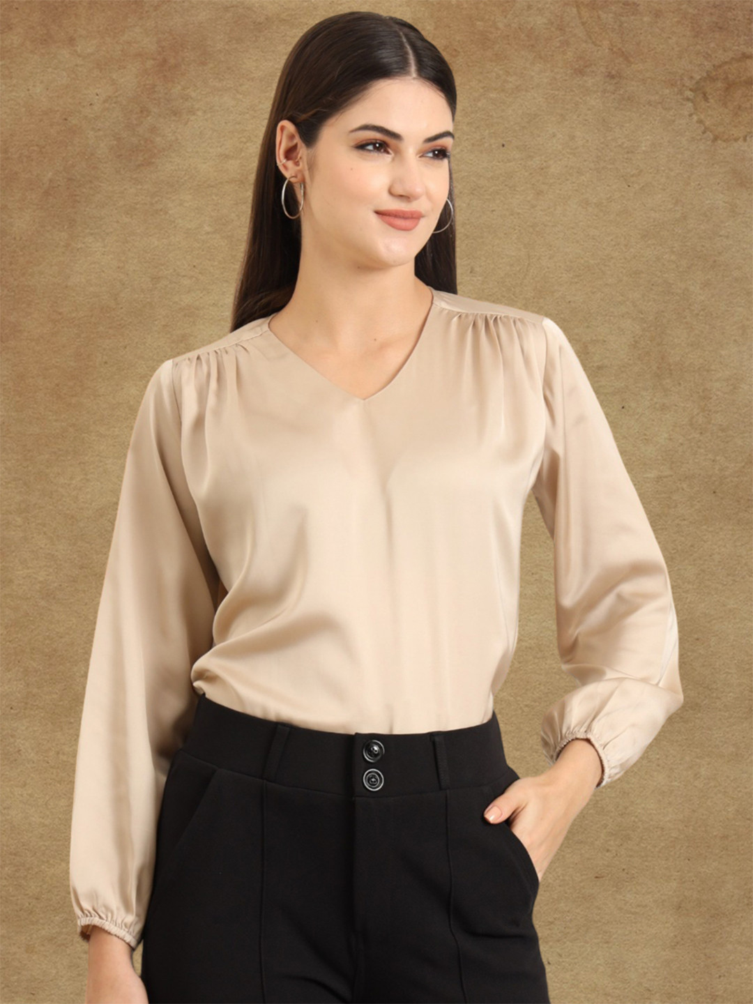 All About You Formals Satin Top