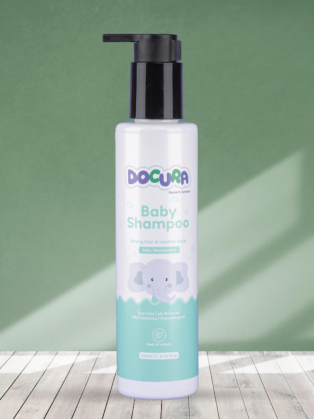 DOCURA Baby Shampoo For Strong Hair & Healthy Scalp - 200 ml