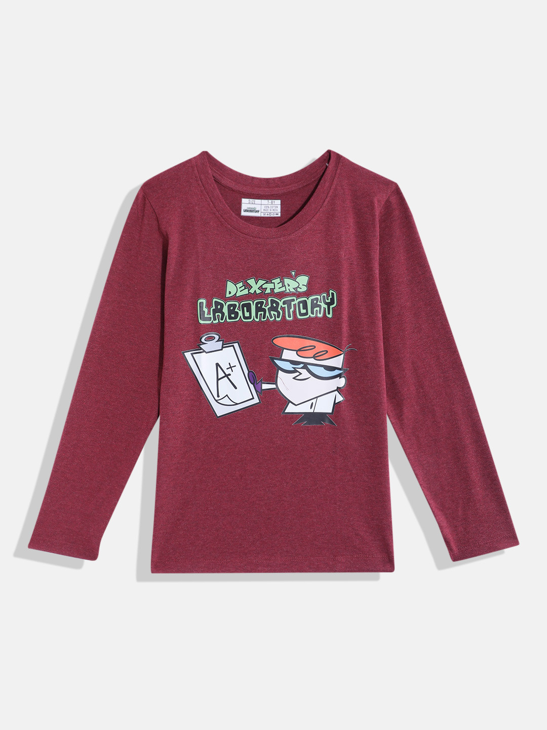 Eteenz Girls Dexter Printed Pure Cotton T-shirt