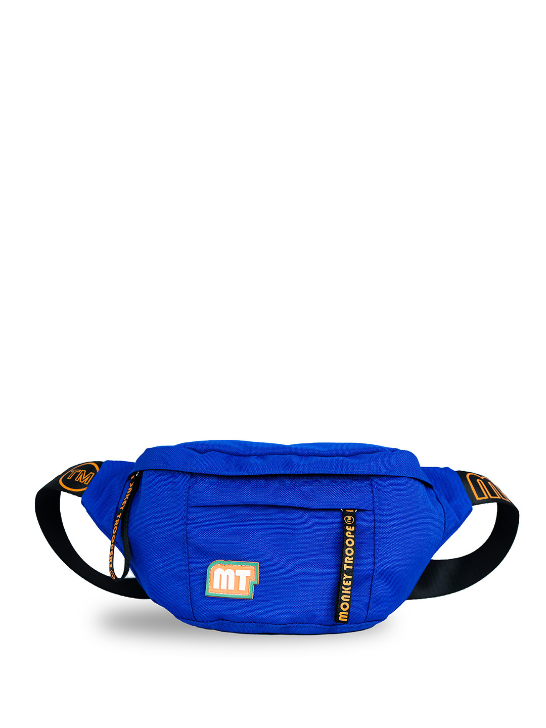 MONKEY TROOPERS Dank 3L Crossbody Fanny Pack for Men & Women Blue
