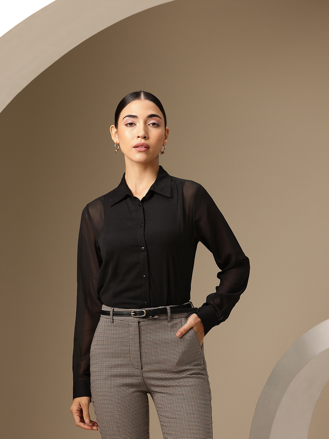 Chemistry Standard Sheer Formal Shirt
