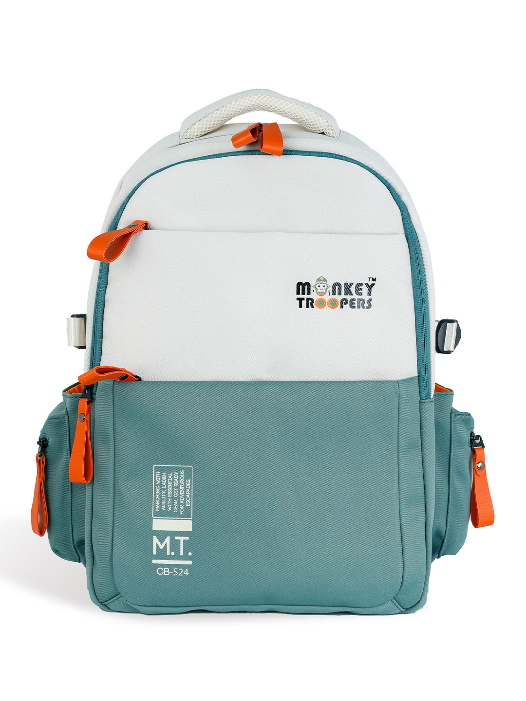 MONKEY TROOPERS Unisex Backpack with Compression Straps