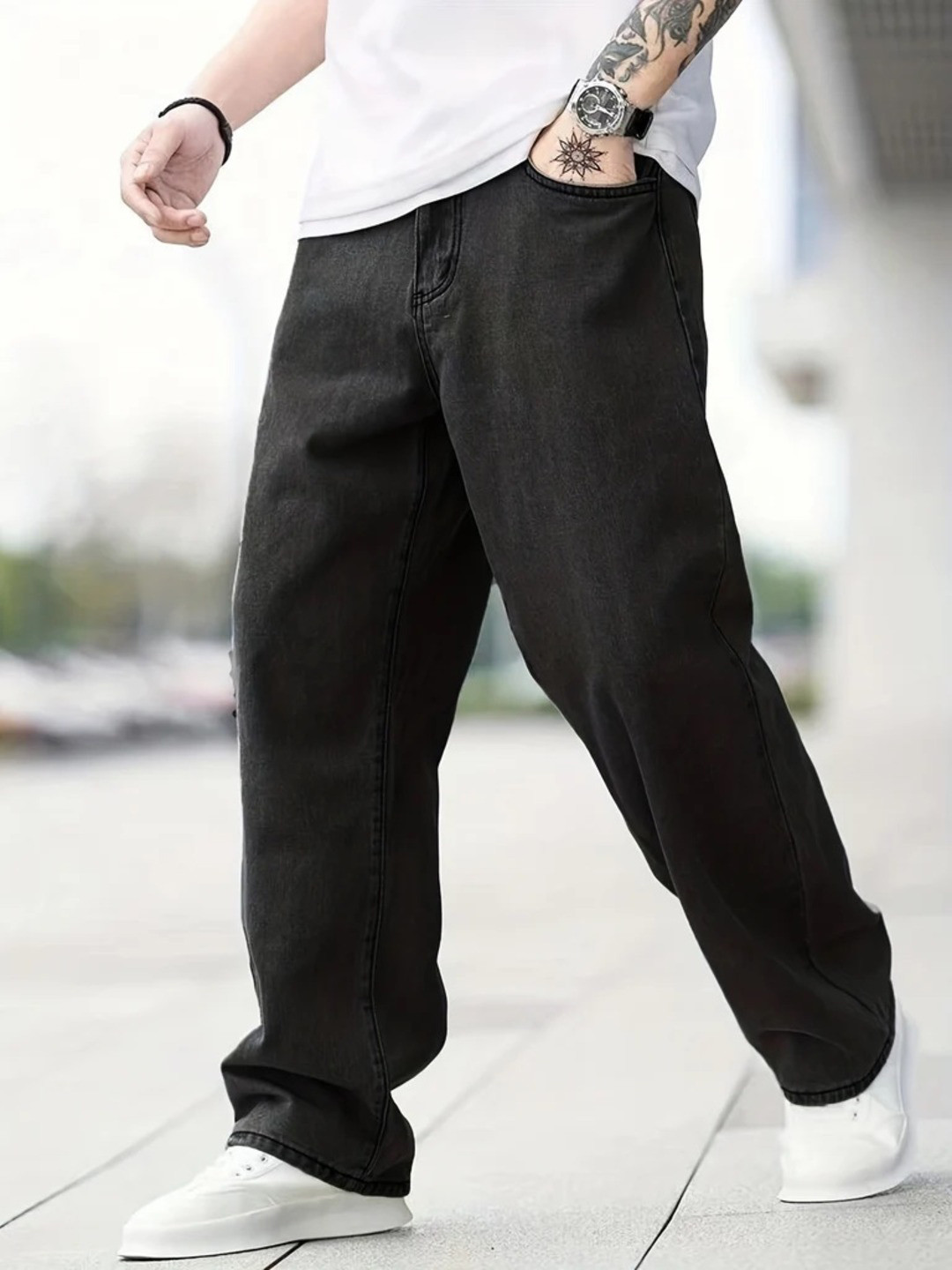 DENIMLOOK Men Relaxed Fit Stretchable Jeans
