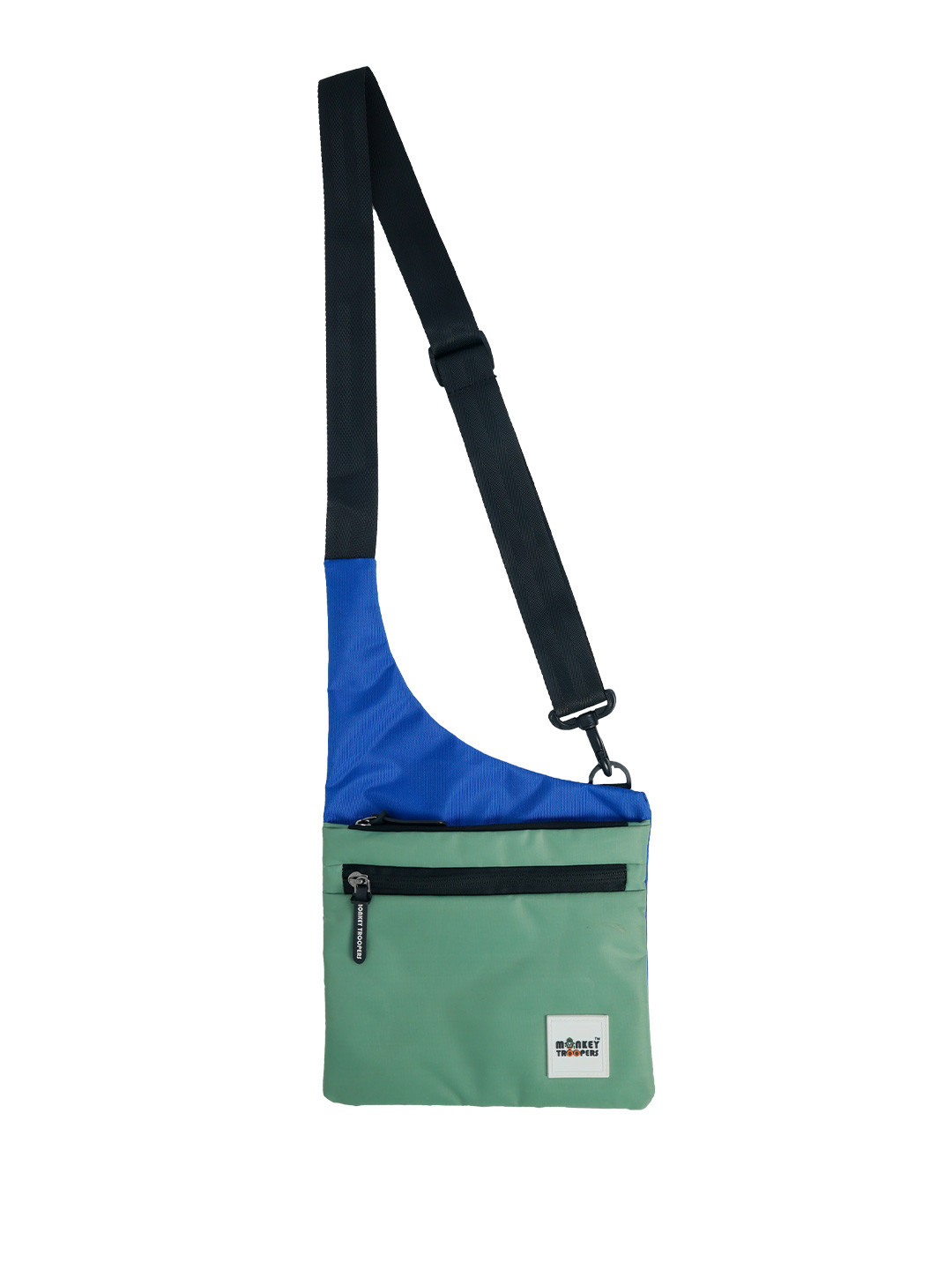 MONKEY TROOPERS Colourblocked Crossbody Sling Bag