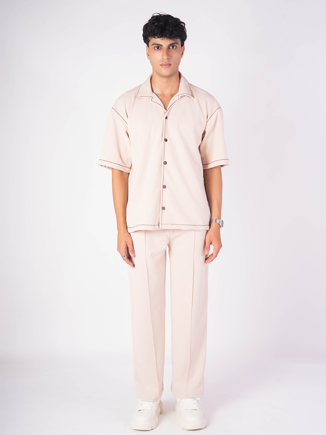 HOP HEAD Men Relaxed Opaque Party Shirt