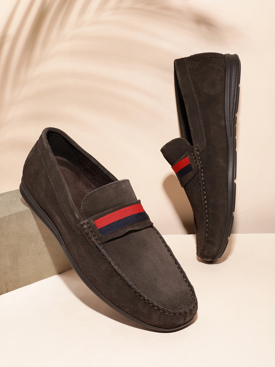 Nautica Men Loafers With Suede Finish