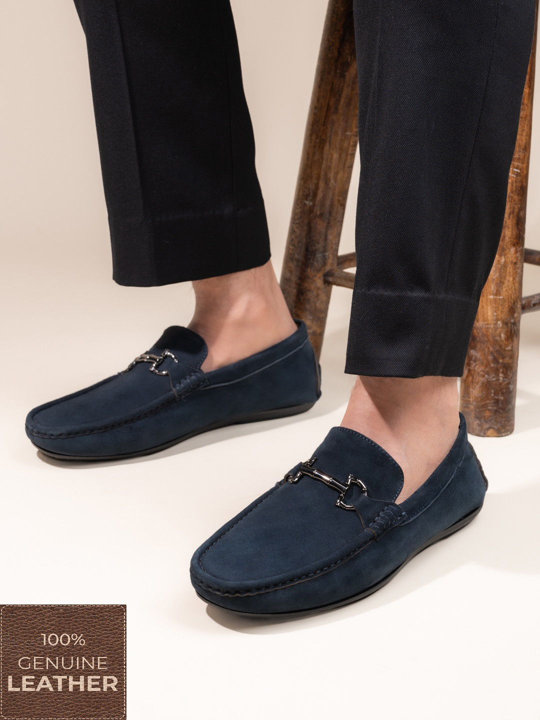 Hydes N Hues Men Suede Leather Casual Loafer
