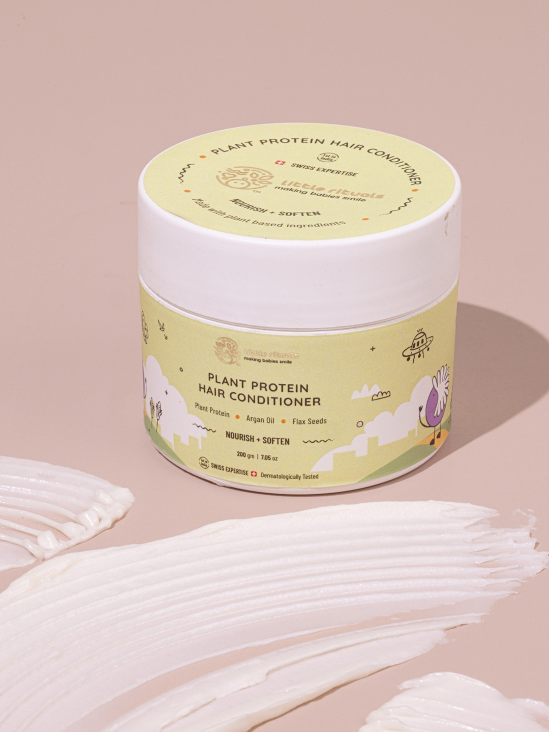 Little Rituals Plant Protein Hair Conditioner With Argan Oil & Flaxseed - 200 g