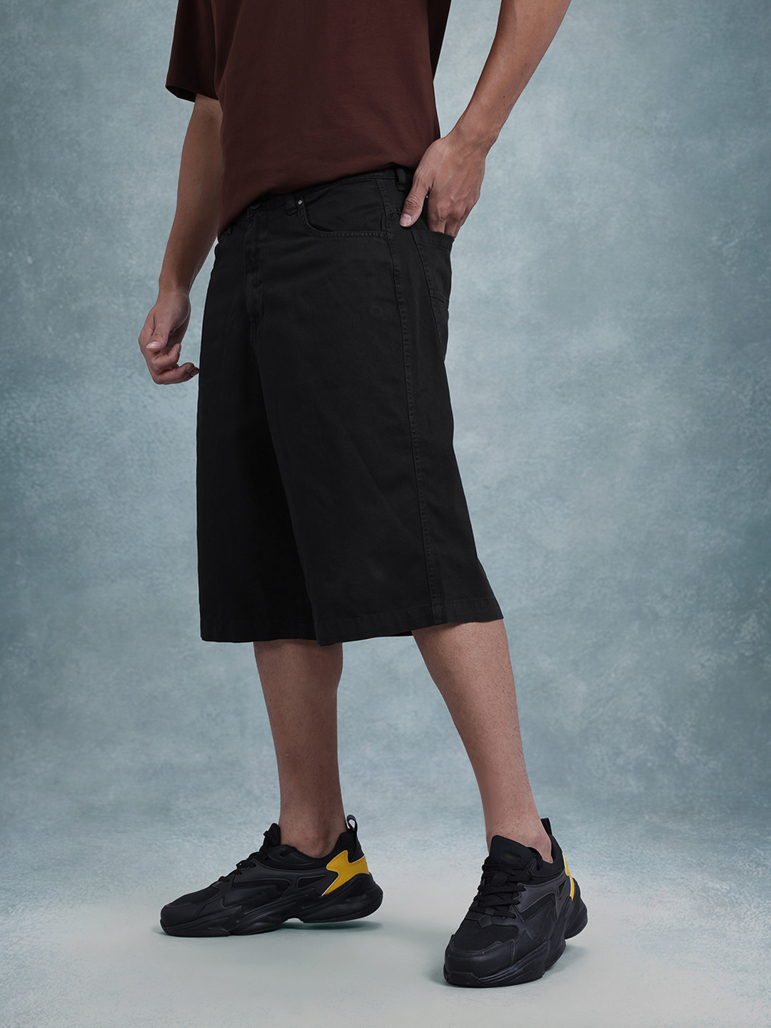 The Roadster Life Co. Men Baggy Fit Bermuda Shorts