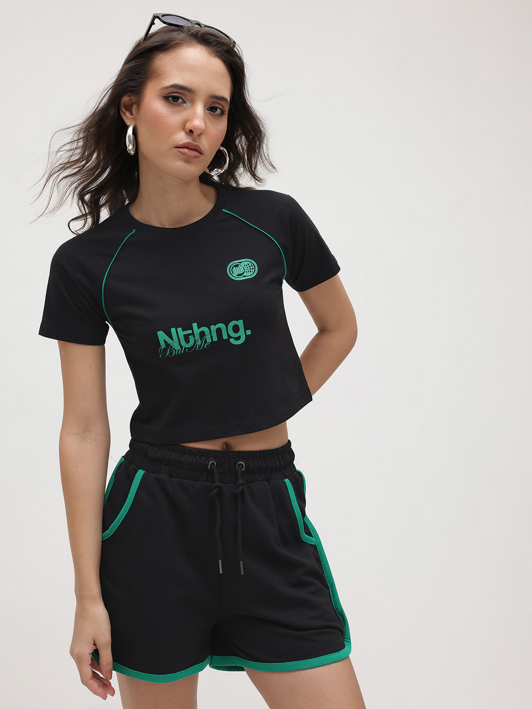 The Roadster Life Co. RE/LAX Printed Taping Detail Co-Ords