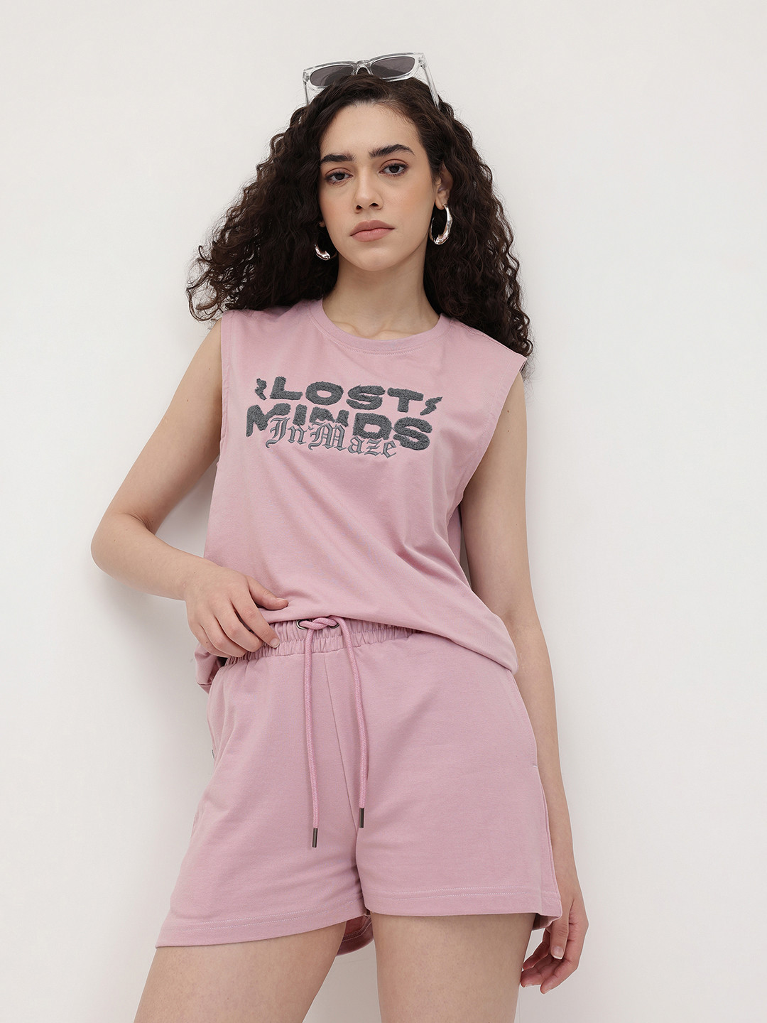 The Roadster Life Co. Typography Printed Applique Co-Ords