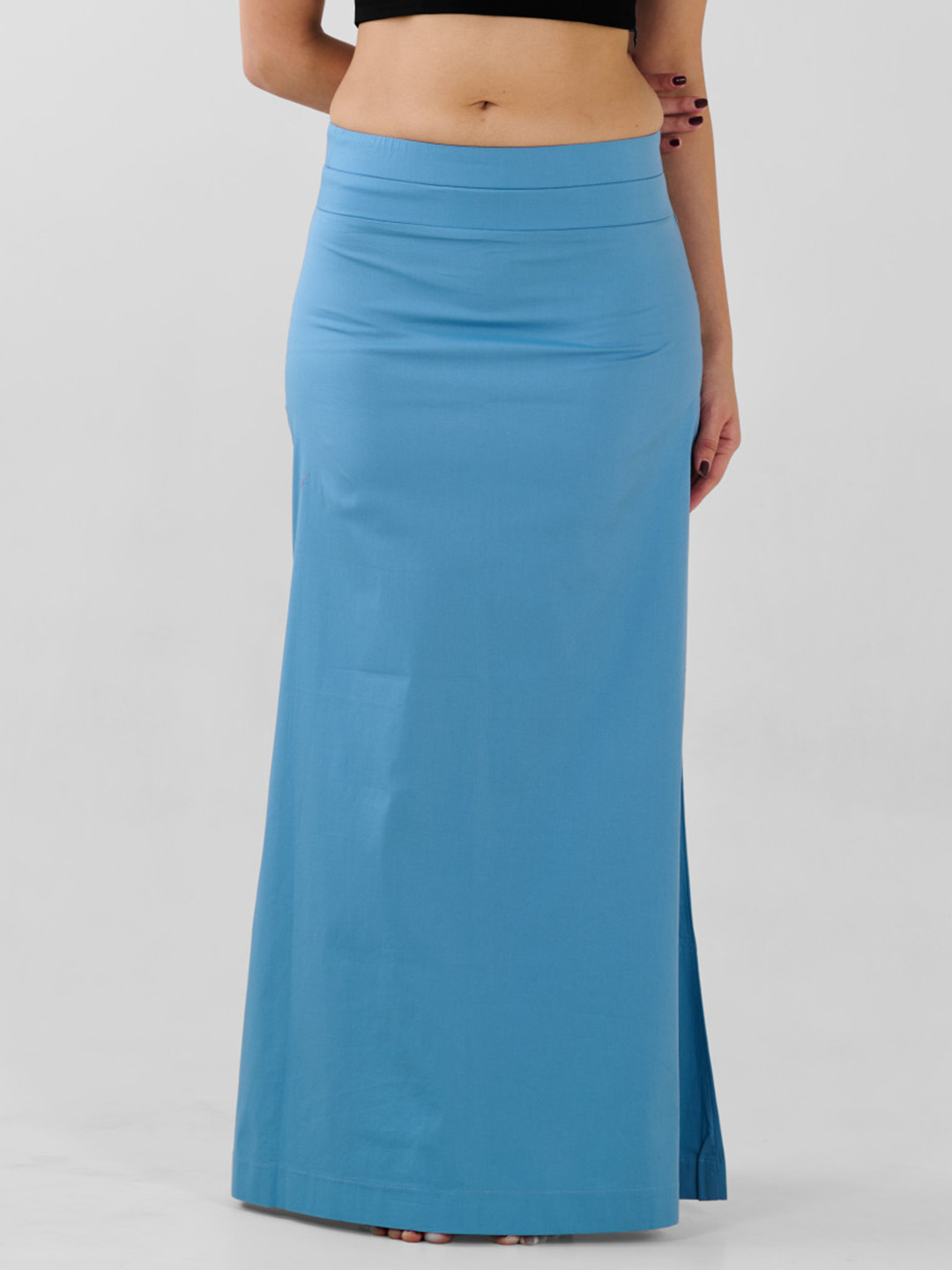 I AM BY DOLLY JAIN D'Coat Simple With Extender Pettocoat Saree Shapewear