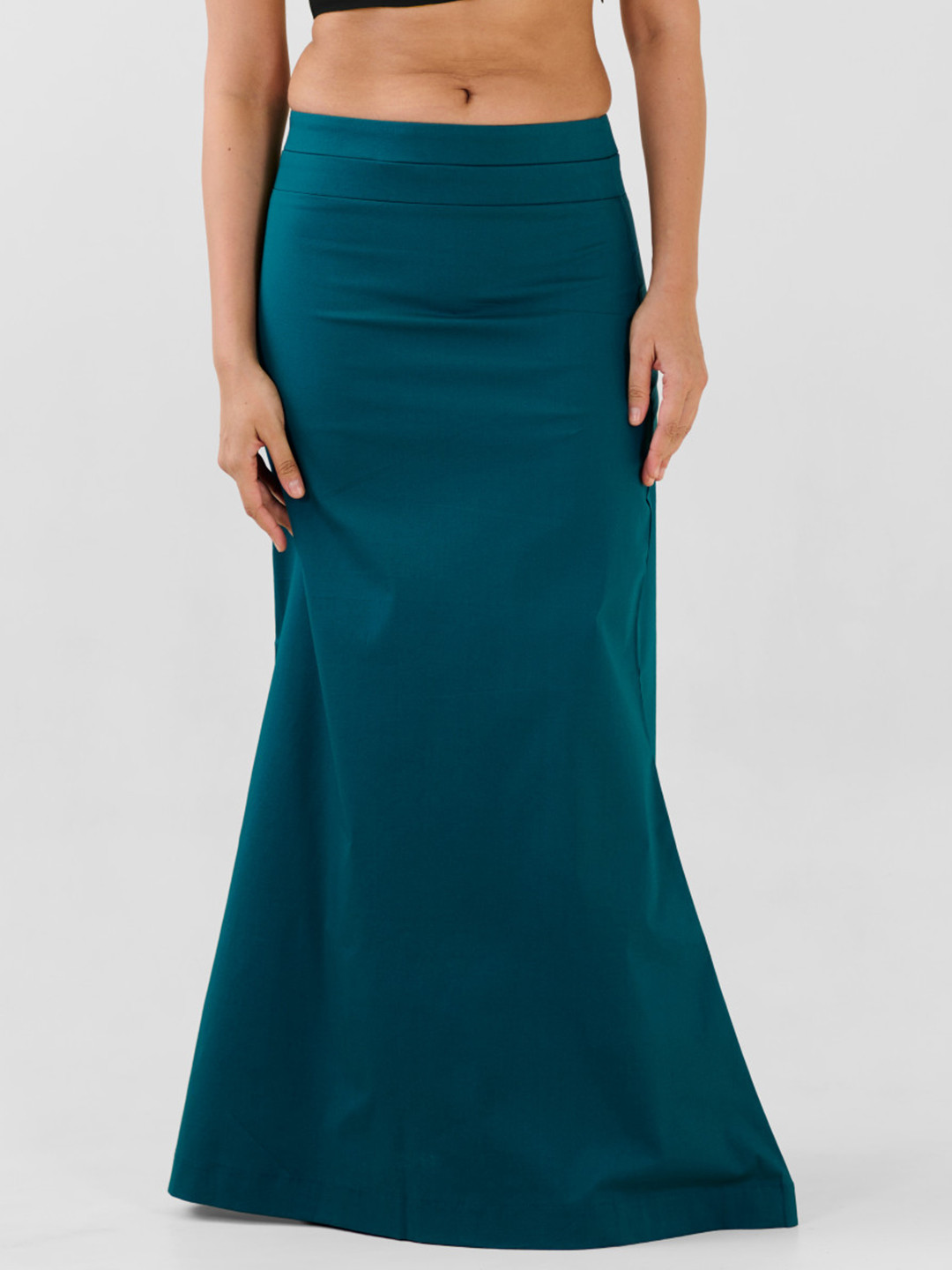 I AM BY DOLLY JAIN D'Coat Simple With Extender Pettocoat Saree Shapewear