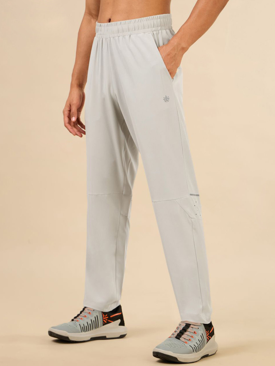 CULT Men's Grey Train Out Premium Trackpants