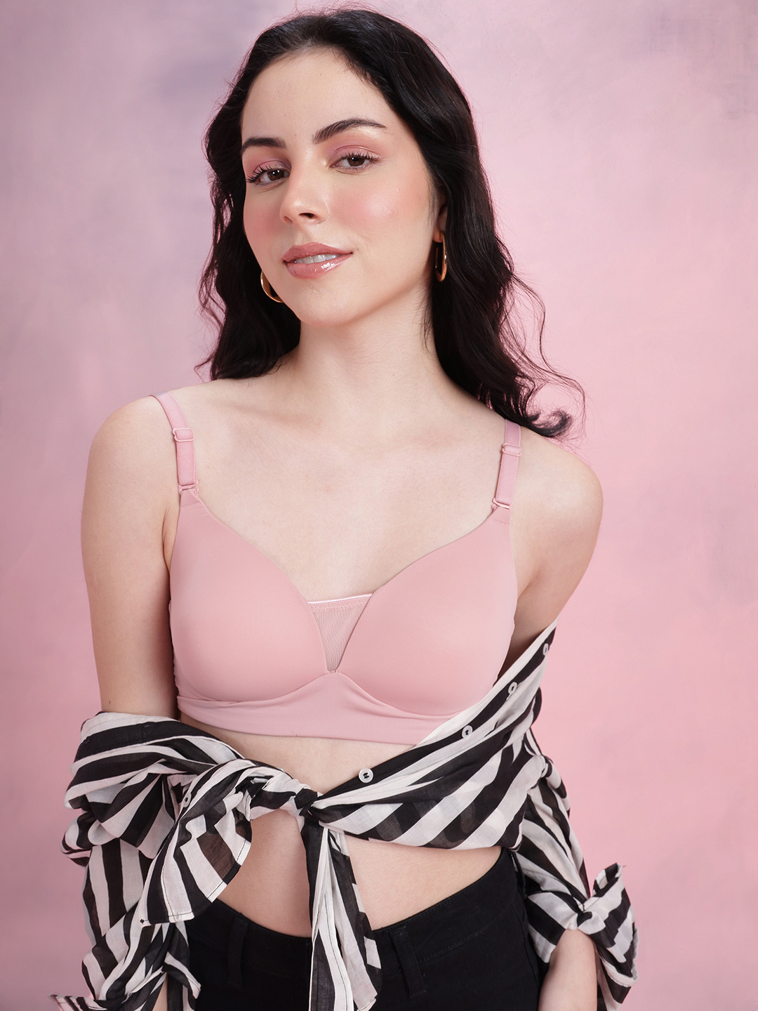 DressBerry Medium Coverage Lightly Padded Non-Wired T-shirt Bra DRM-DB-MK16B