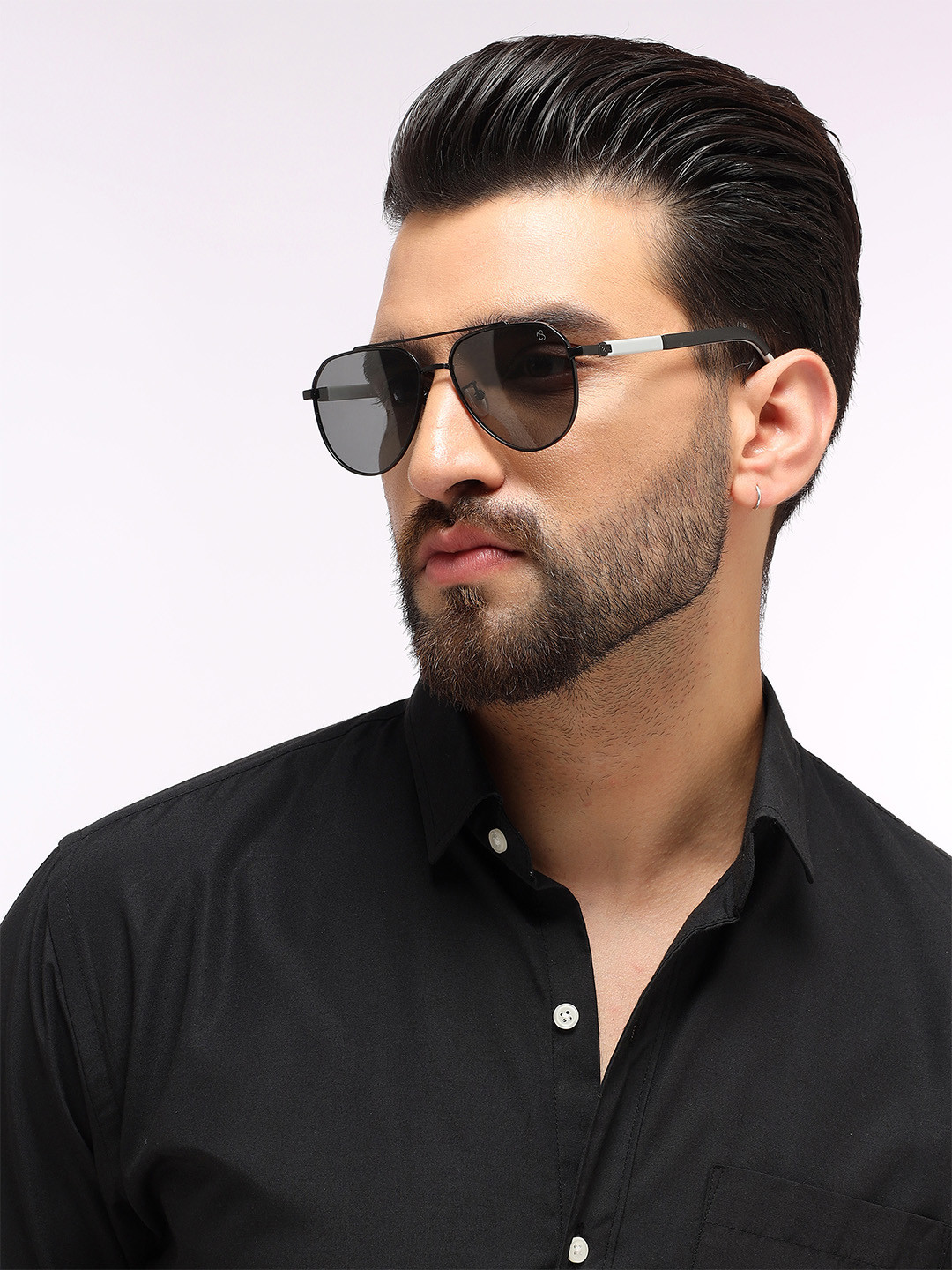 Eyejack by Voyage Aviator Sunglasses with Polarised and UV Protected Lens 8017PCL876