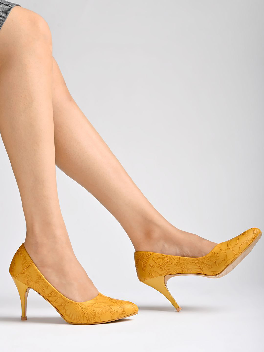 Stylestry Women Printed Stiletto Heel Sandals