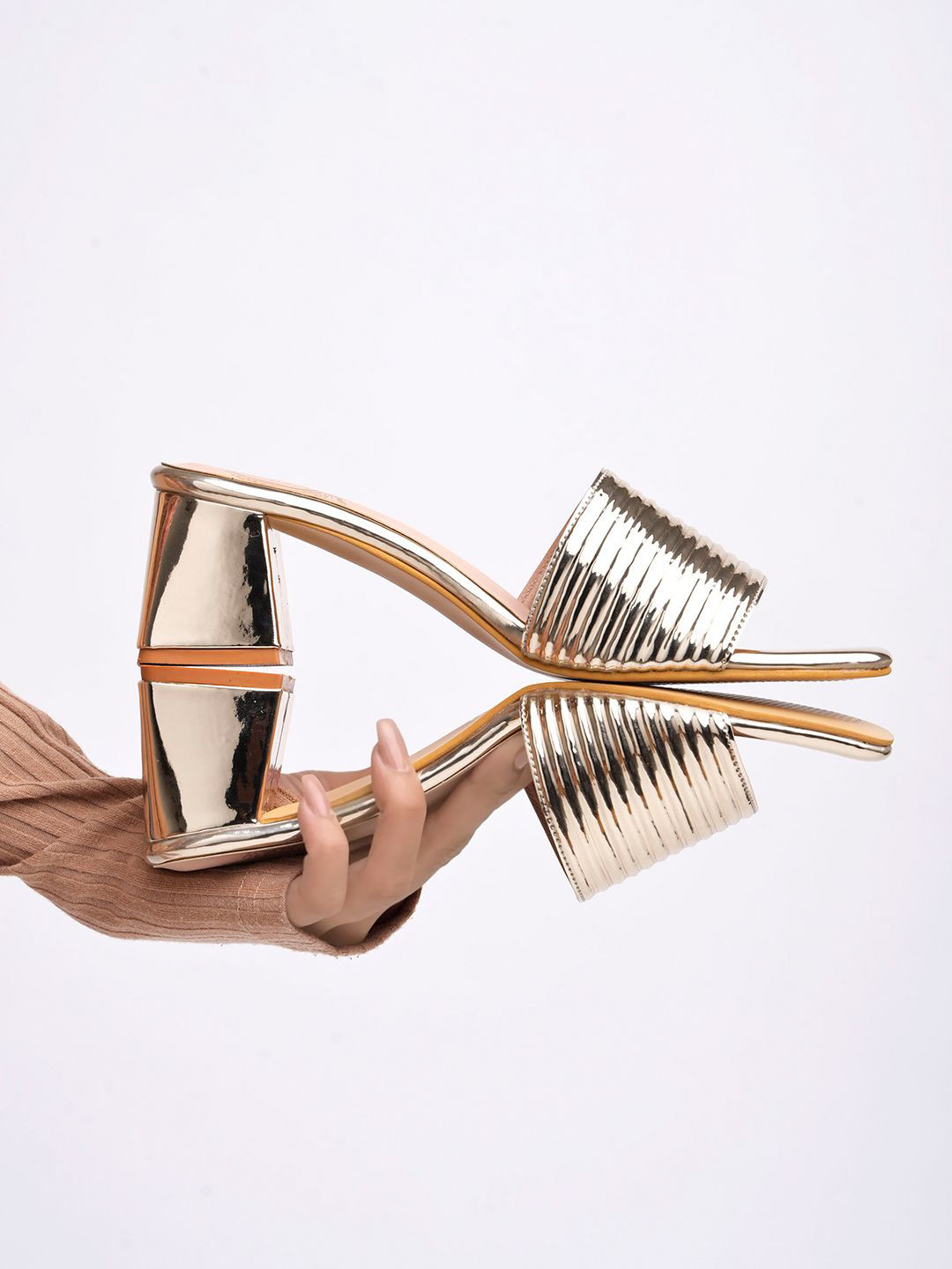 Stylestry Women Open Tope Block Sandals