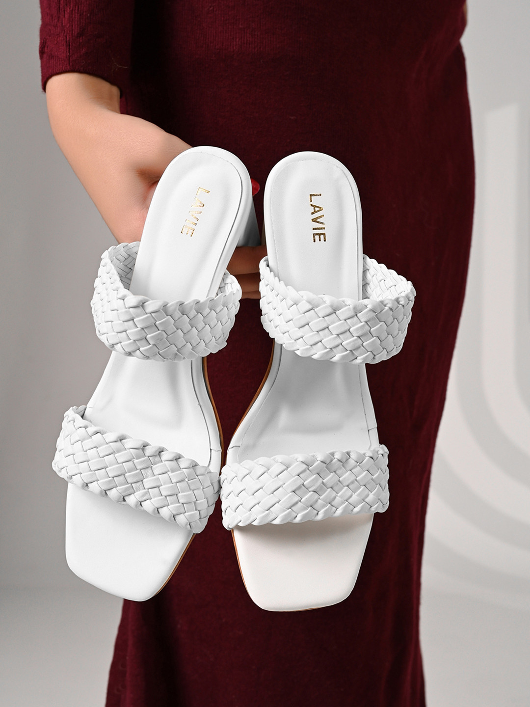 Lavie Women Block Heel Open Toe Sandals