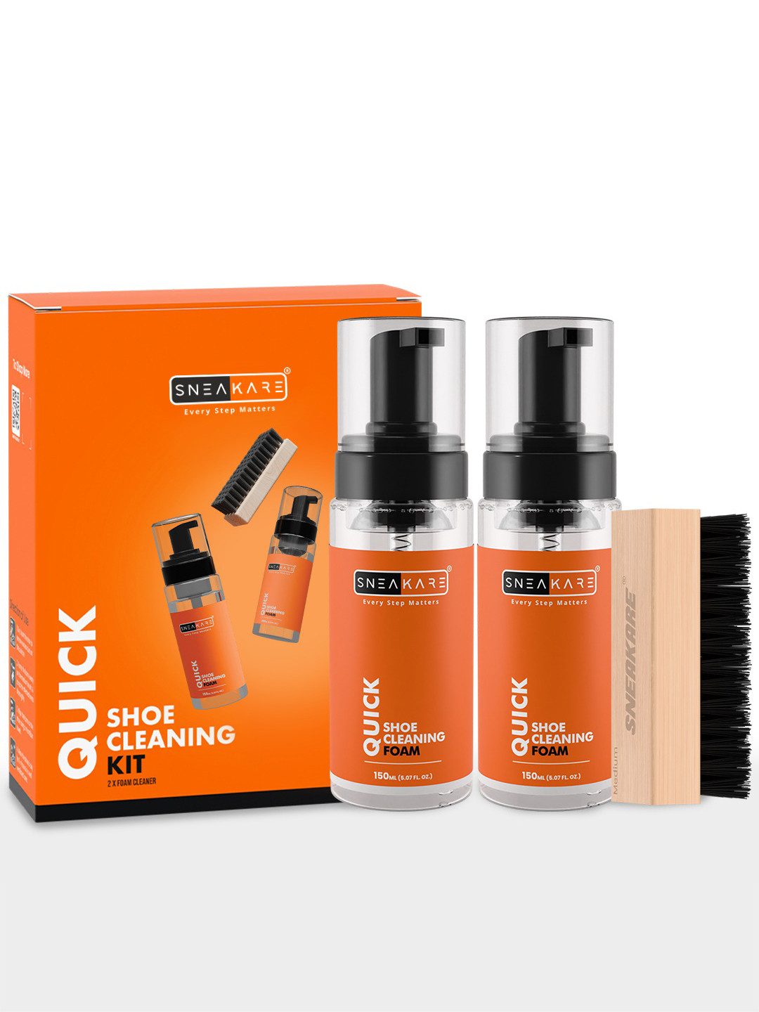 SNEAKARE Shoe Cleaning Kit with Brush Shoe Foam Cleaner Shoe Cleaner Sneaker Shoe Care