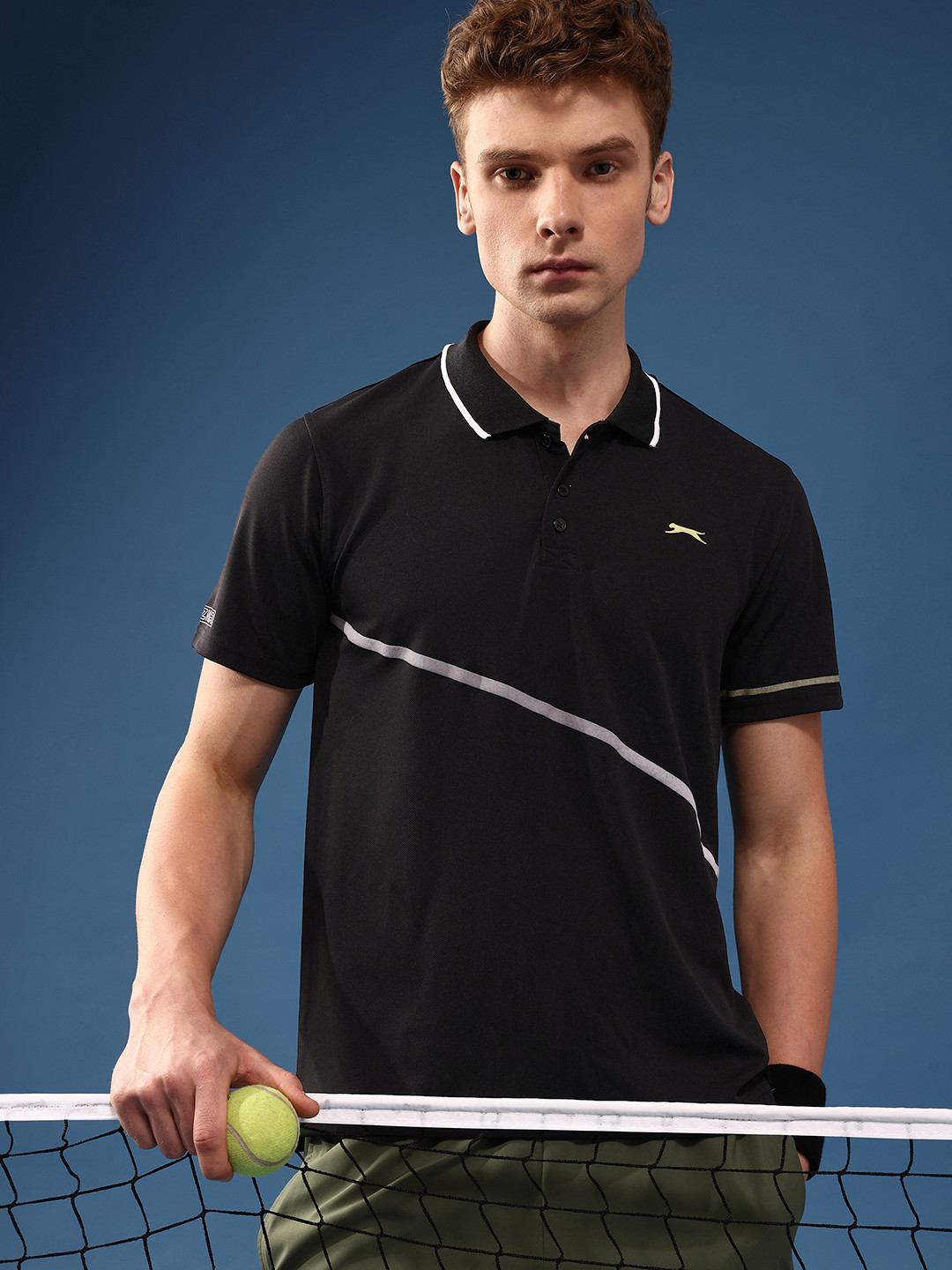 Slazenger Polo Collar Sports T-shirt