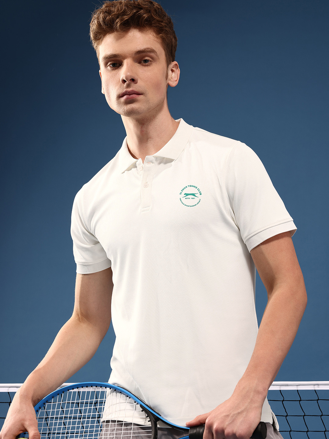 Slazenger Polo Collar Sports T-shirt