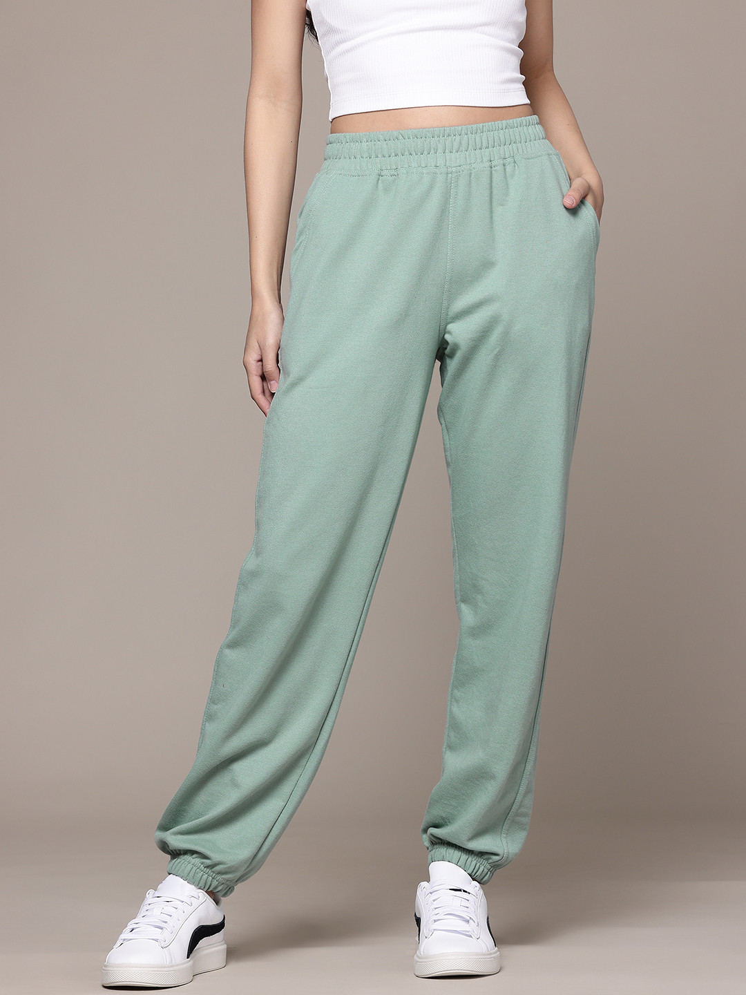 The Roadster Lifestyle Co. Women Terry Joggers