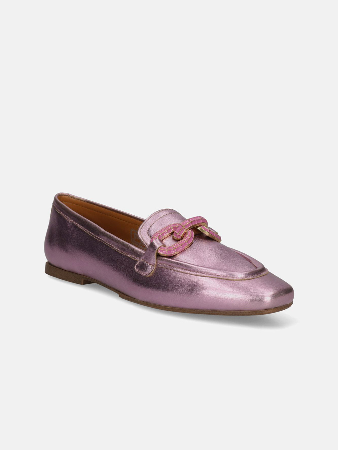 BAGATT Women Round Toe Leather Loafers