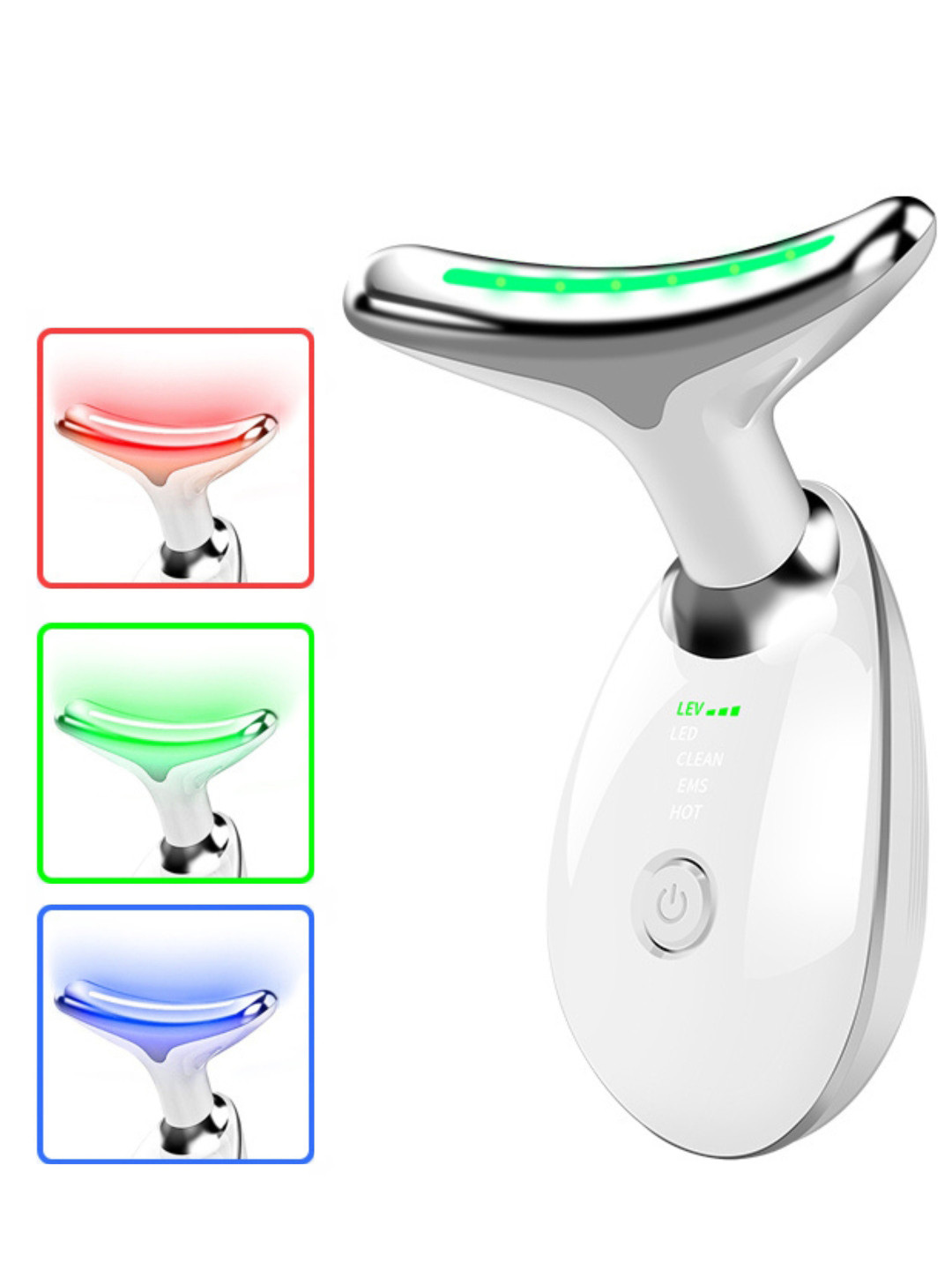 SIGNAXO Sculpt Rechargeable Neck Face Massager Device For Wrinkle & Double Chin Reducer