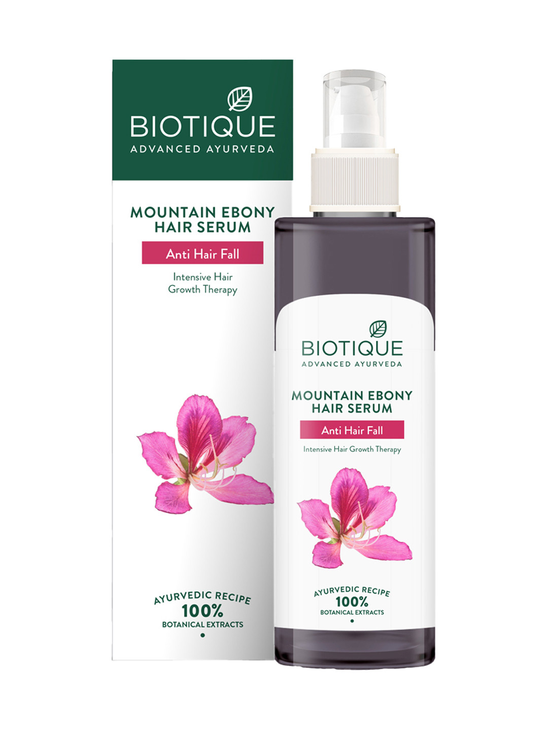 Biotique Mountain Ebony Anti Hair Fall Hair Serum with Long Pepper & Neem - 200 ml
