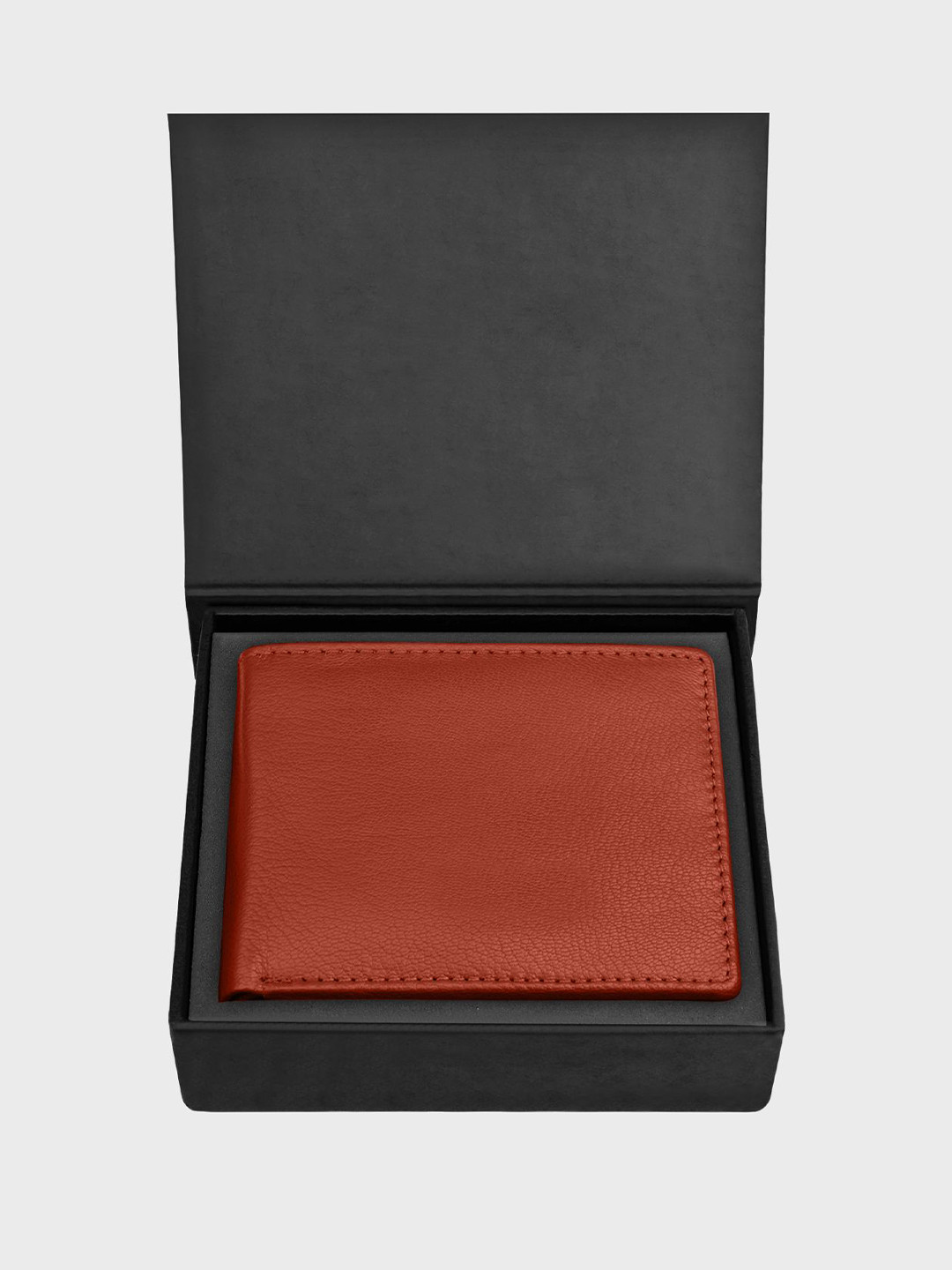 The Wallet Store Men Textured Leather Two Fold Wallet